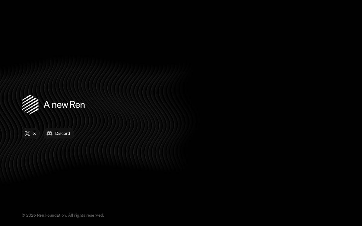 Renprotocol website preview