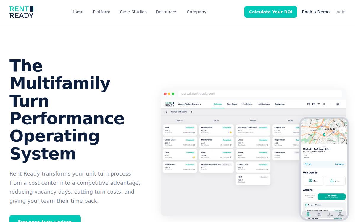 Rent Ready website preview
