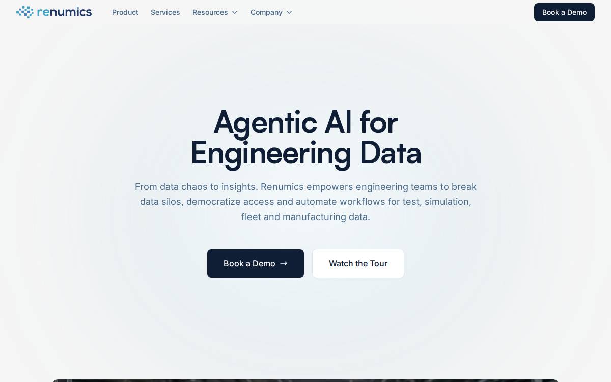 Renumics website preview