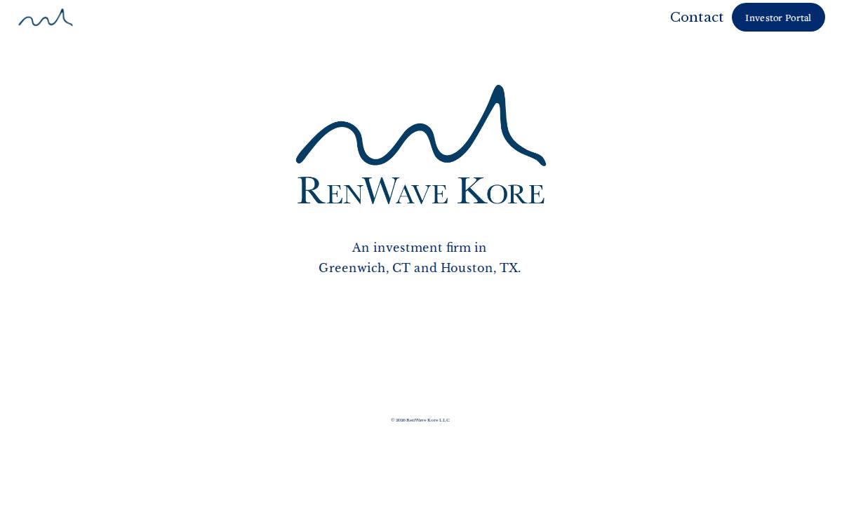 Renwave Kore website preview