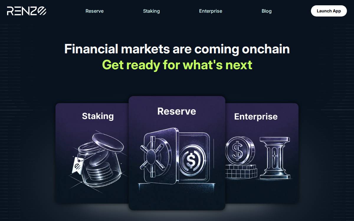 Renzo website preview