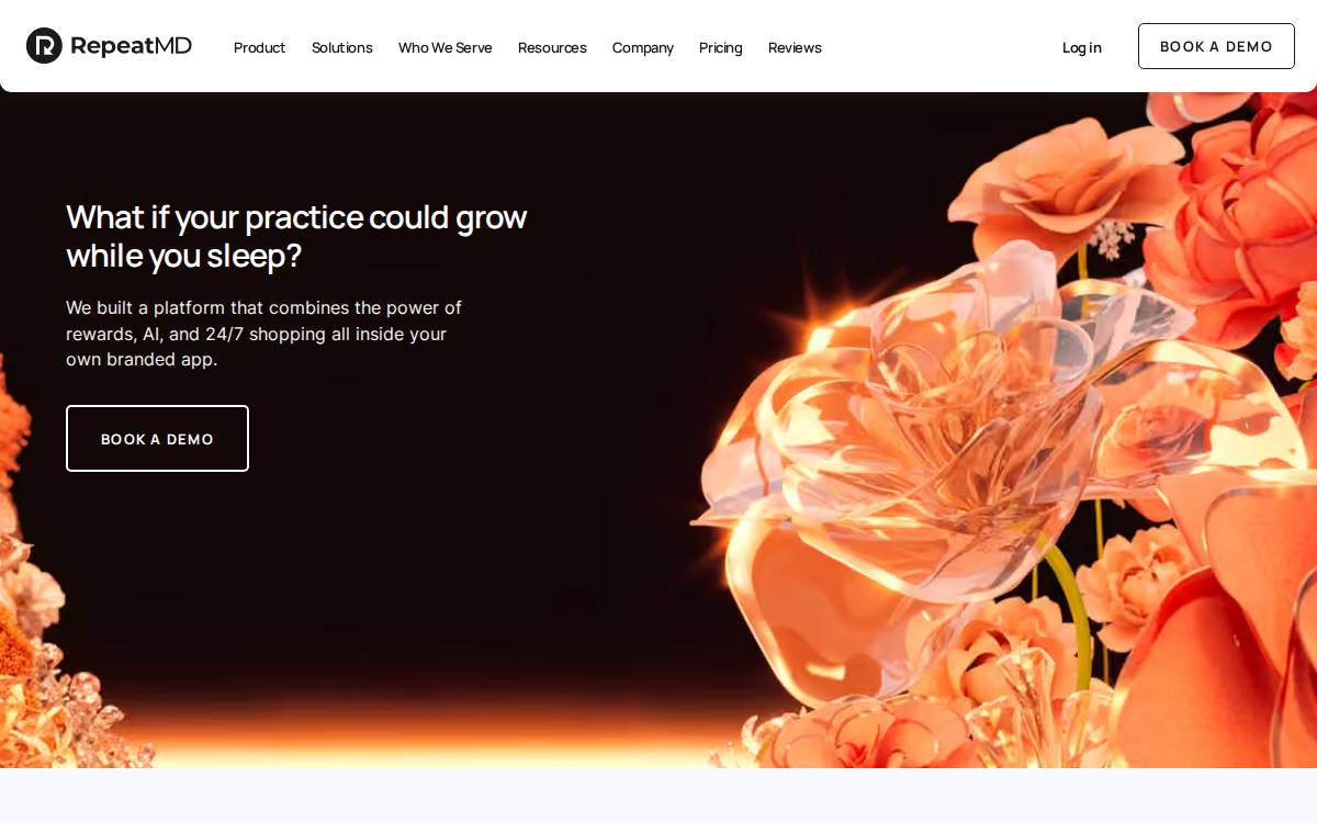 Repeatmd website preview