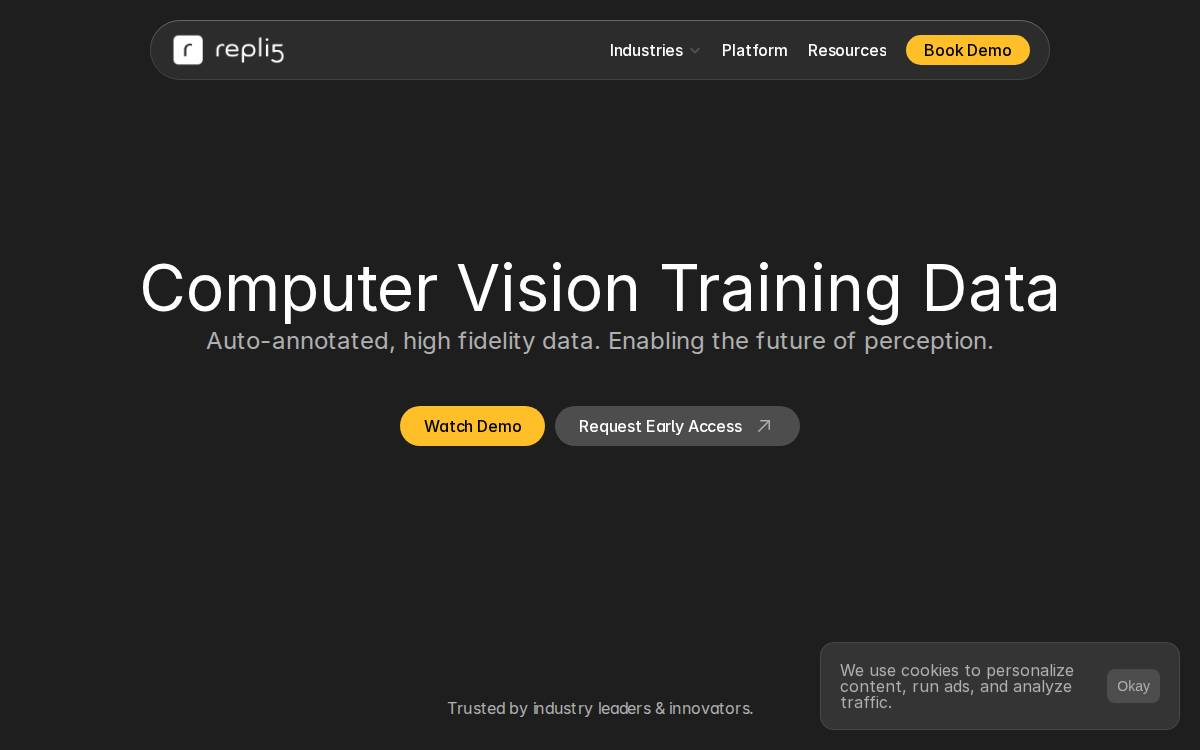 Repli5 website preview