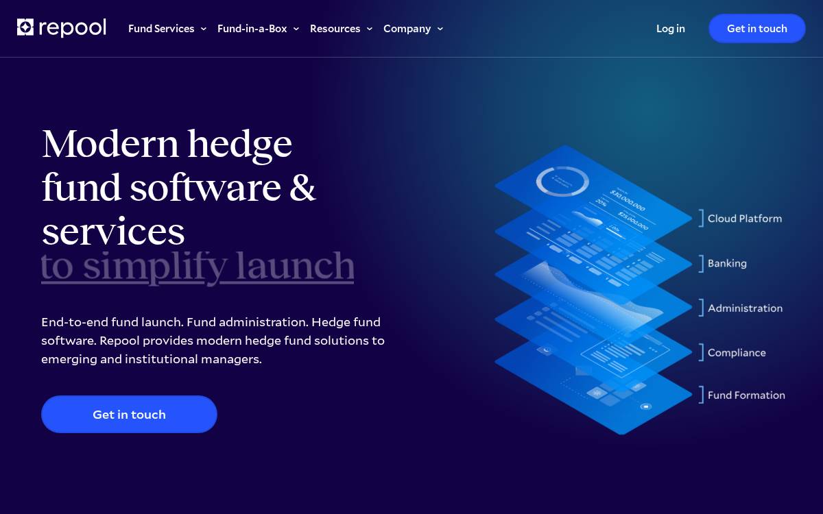 Repool website preview