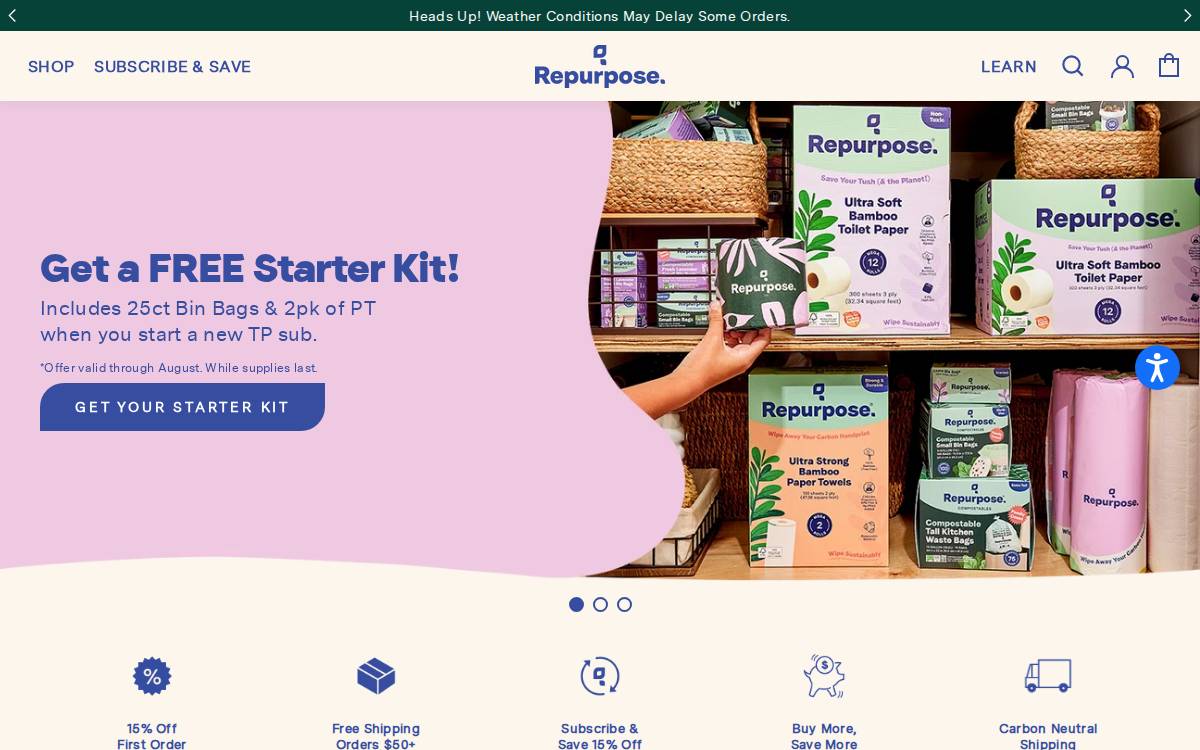 Repurpose website preview