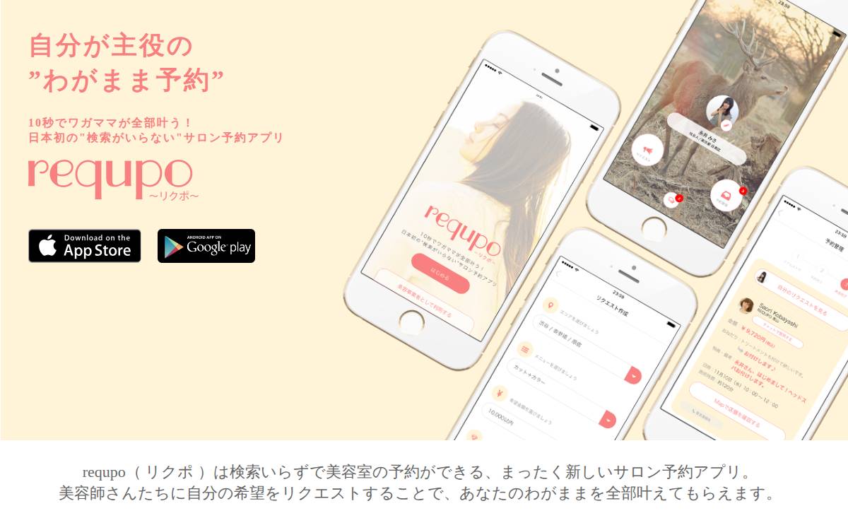 Requpo website preview