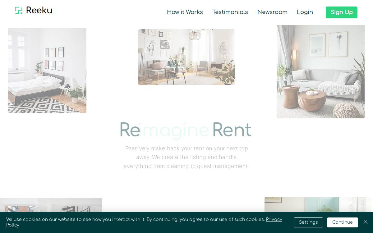 ReRent website preview