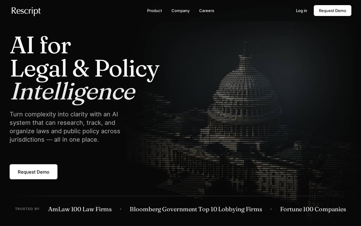 Rescript website preview