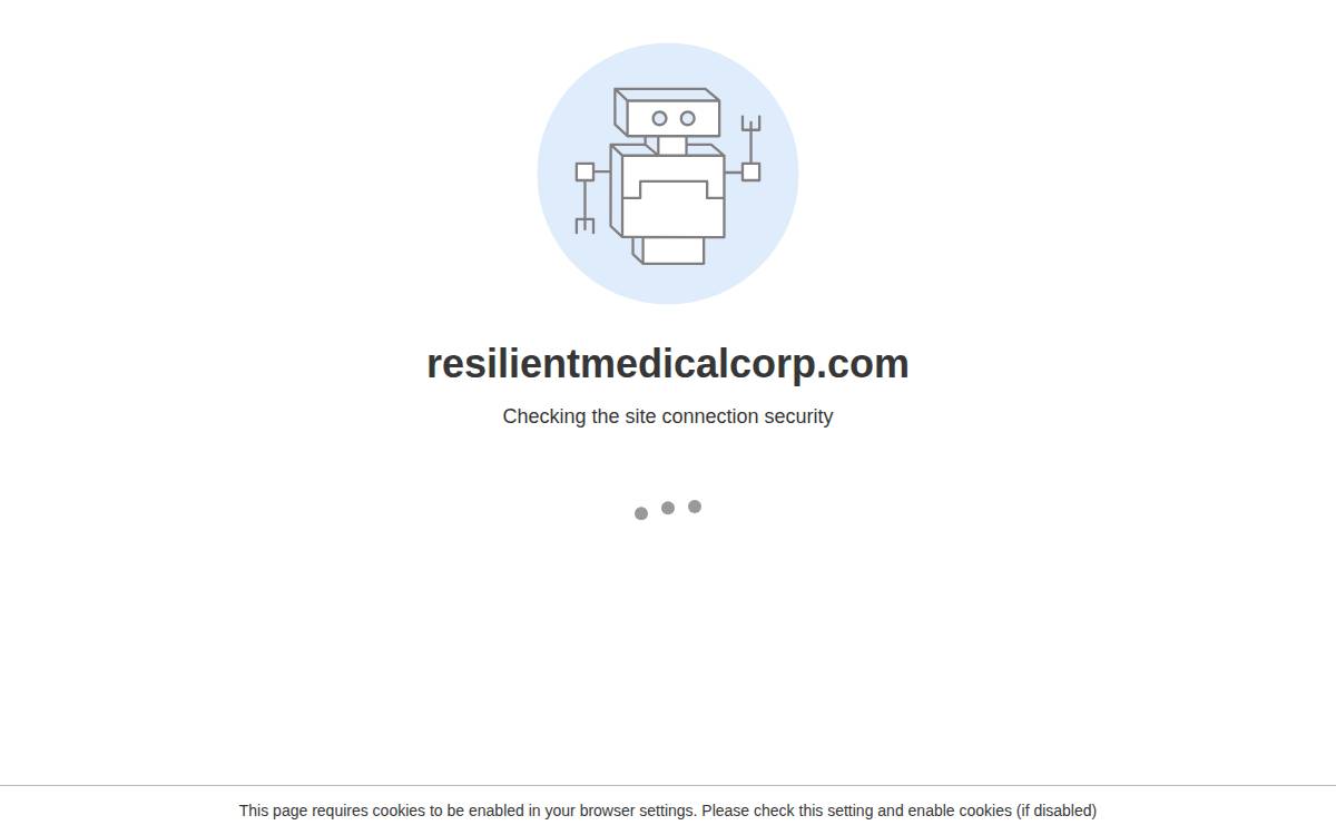 Resilient Medical Corp website preview