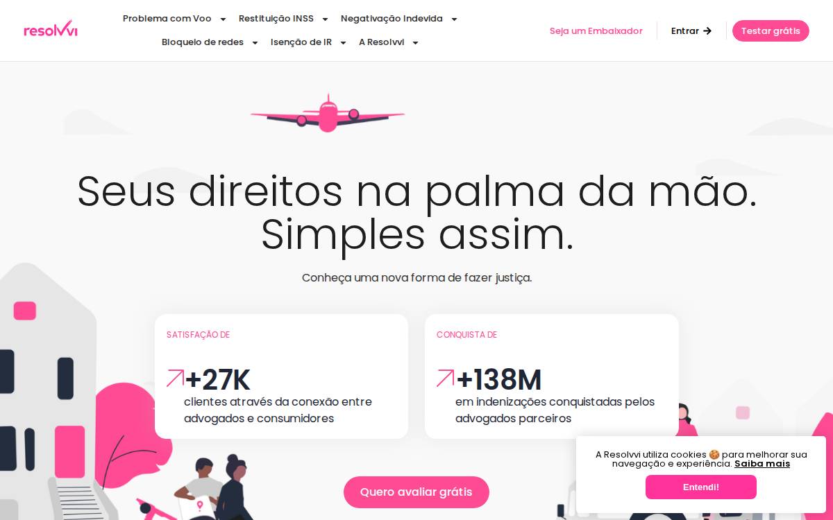 Resolvvi website preview