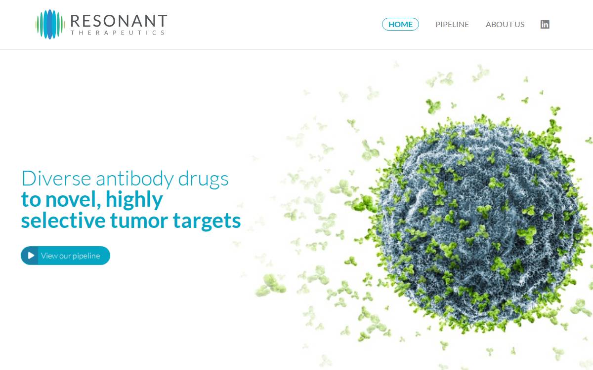 Resonant Therapeutic website preview