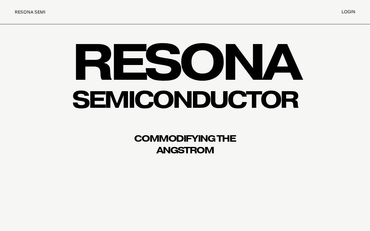 Resonasemi website preview