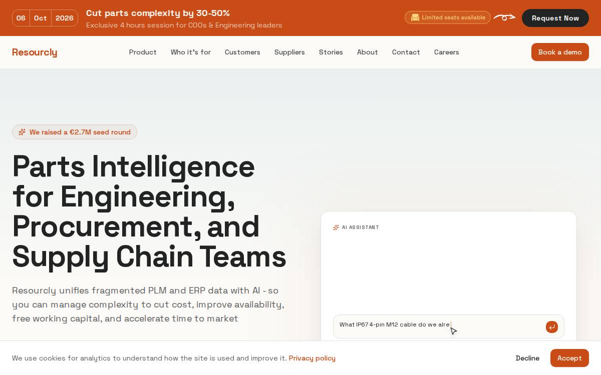 Resourcly website preview