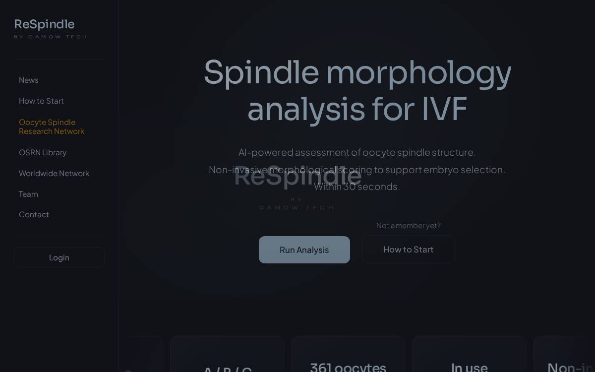 ReSpindle website preview