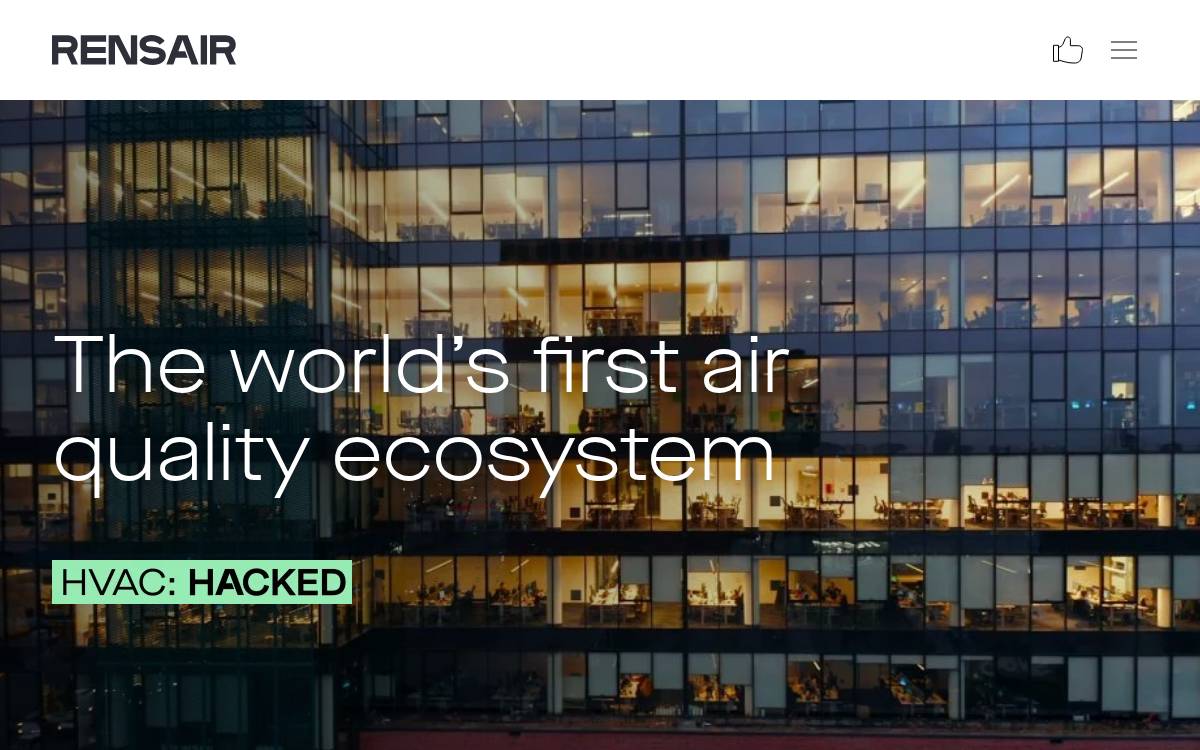 Respired website preview