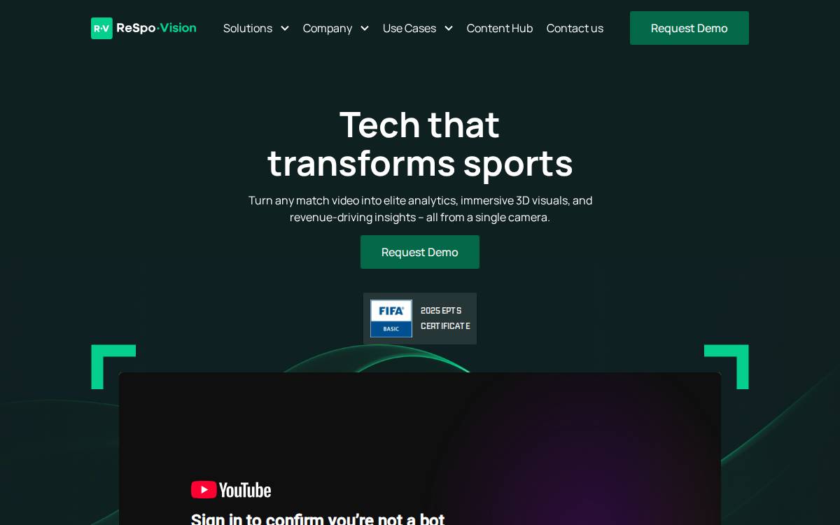 Respo website preview
