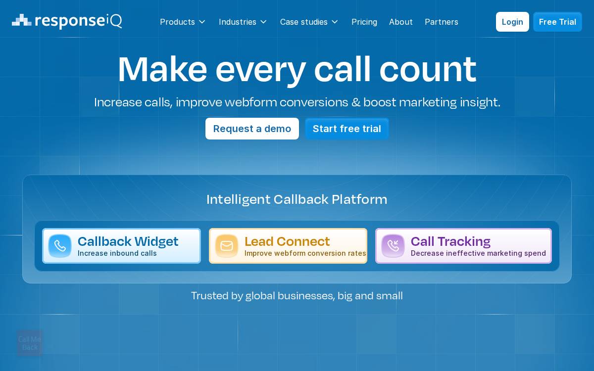 Responseiq website preview