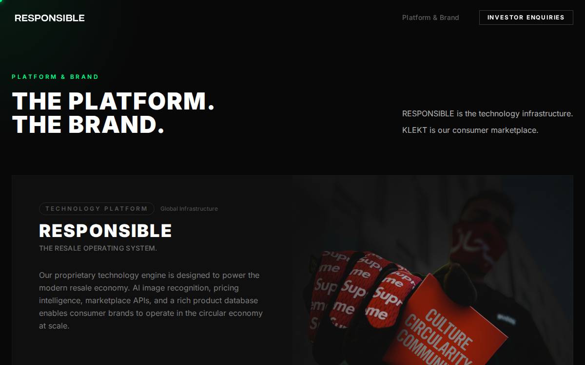 Responsible website preview