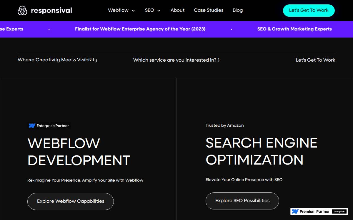 Responsival website preview