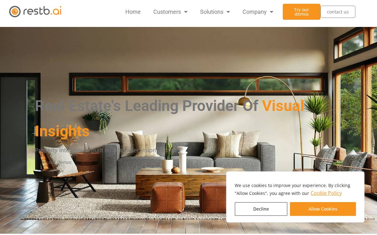 Restb website preview