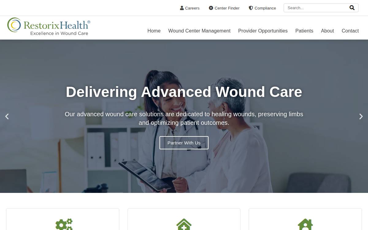 Restorix Health White Plains, NY website preview