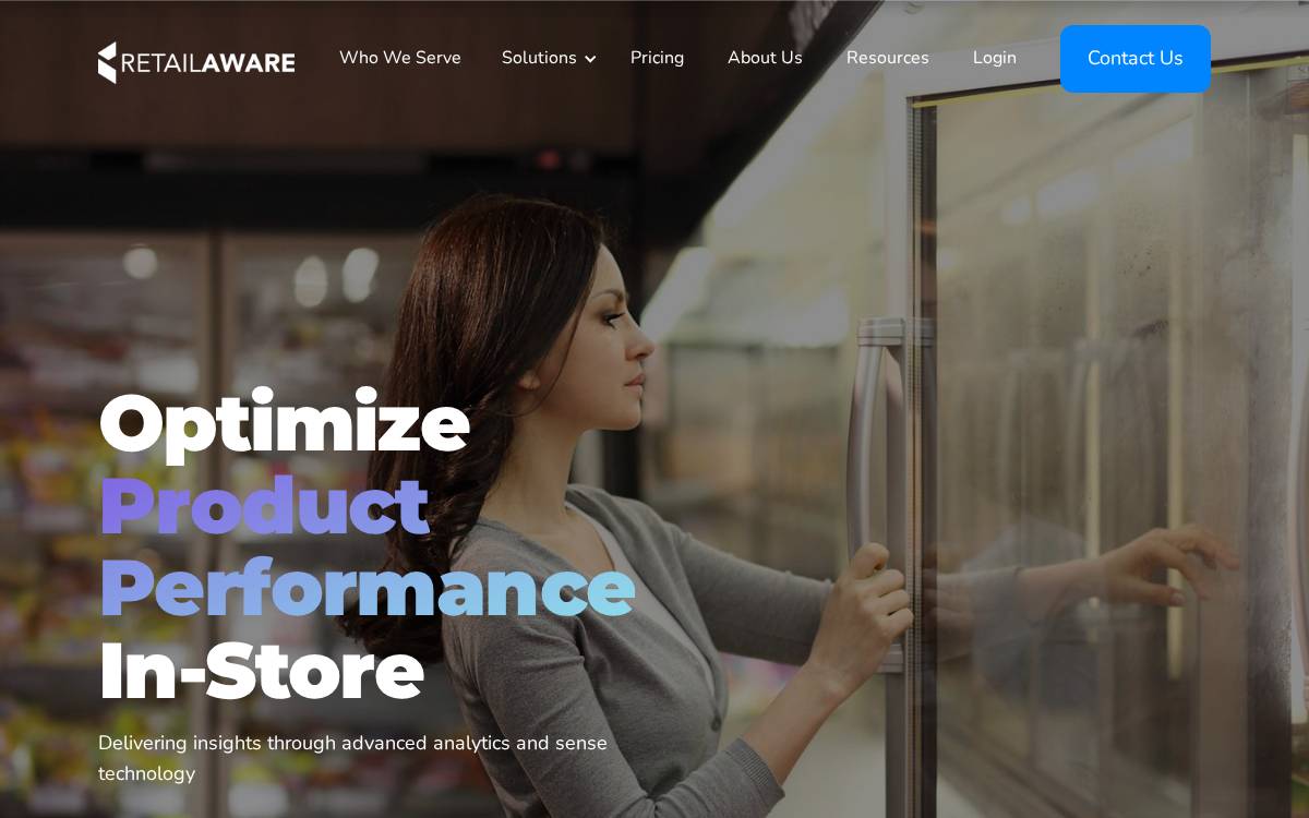Retail Aware website preview