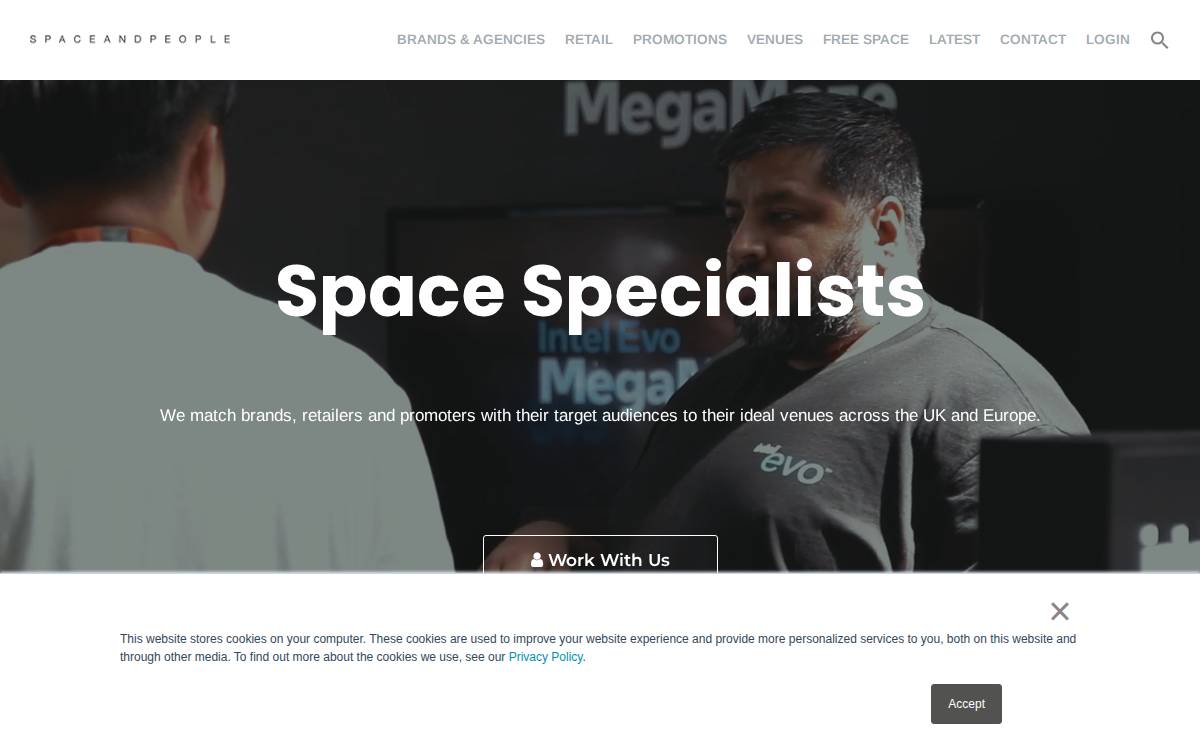 Retail Profile website preview