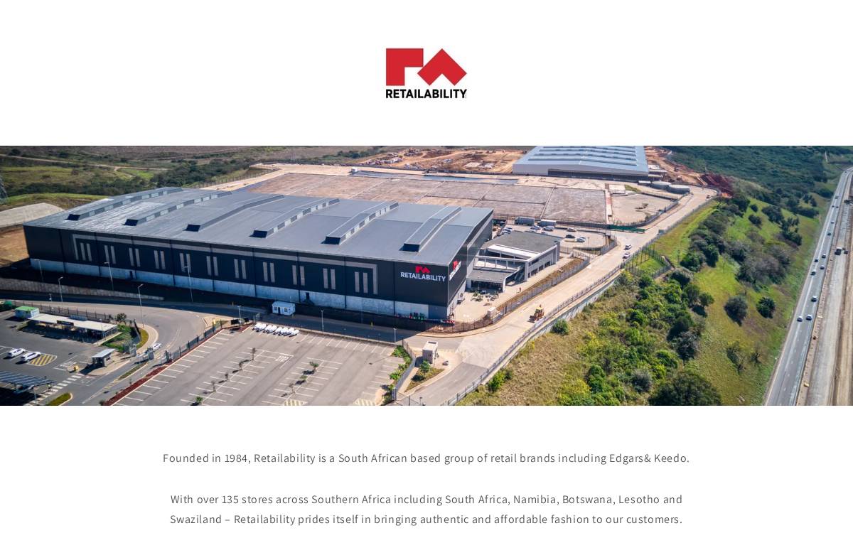 Retailability website preview