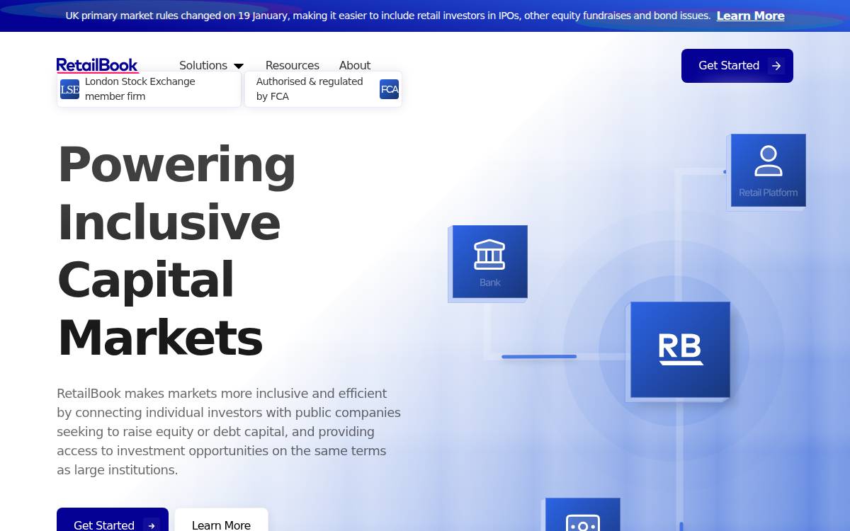 RetailBook website preview
