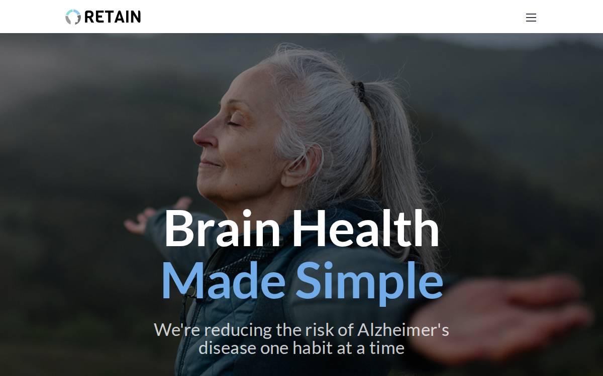 Retain Health website preview