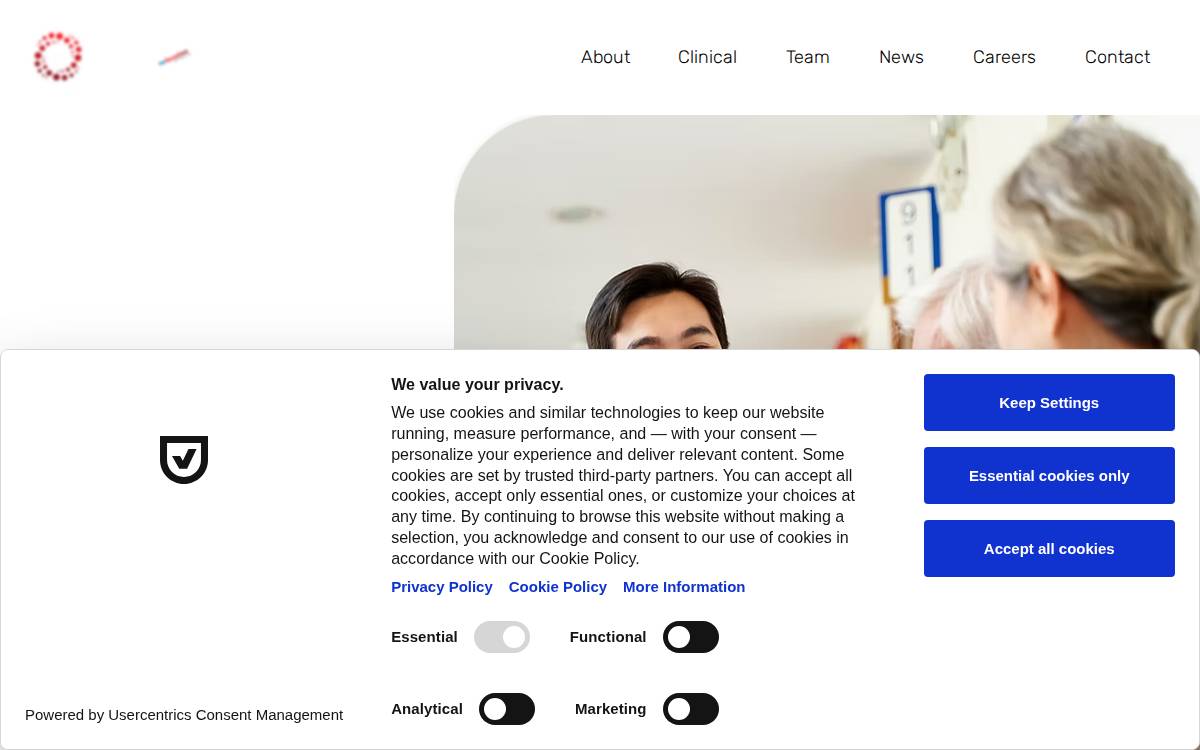 Retension Pharmaceuticals website preview