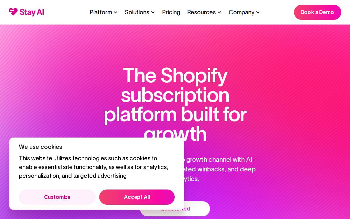 Retextion website preview