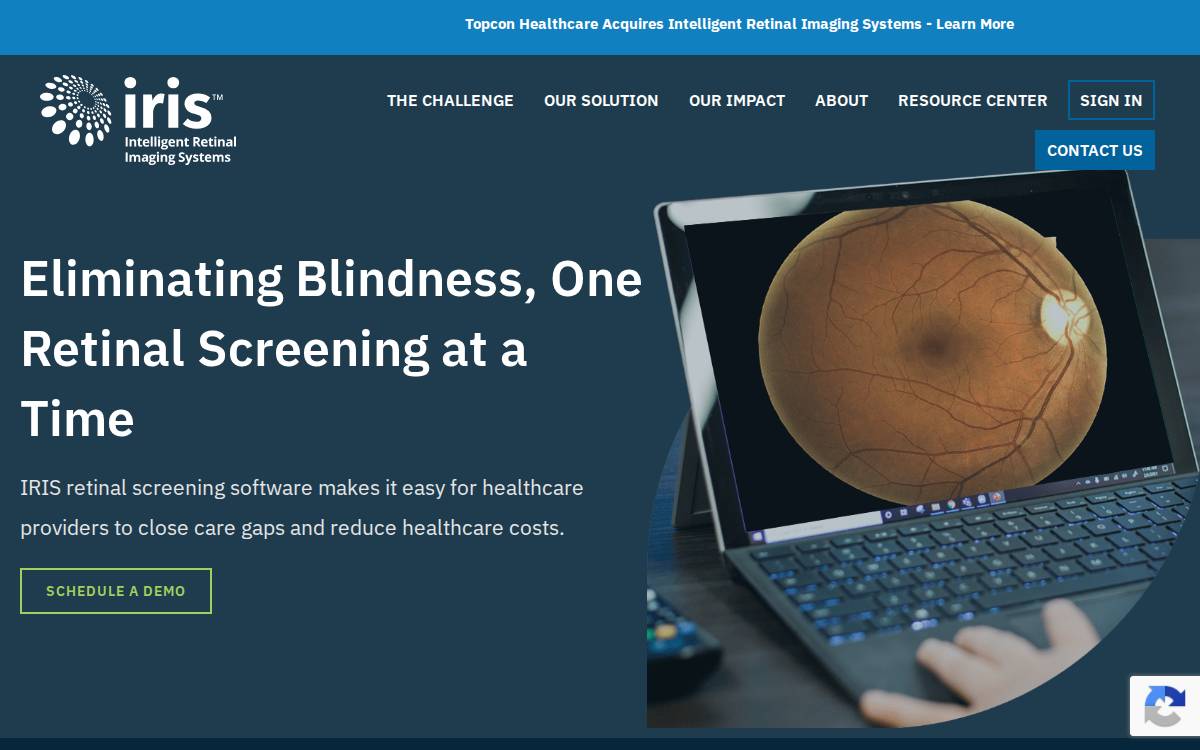 retinalscreenings website preview