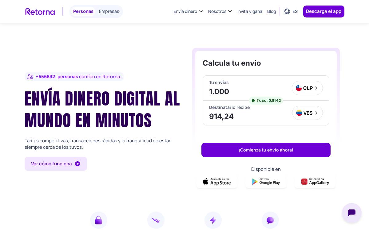 Retorna website preview