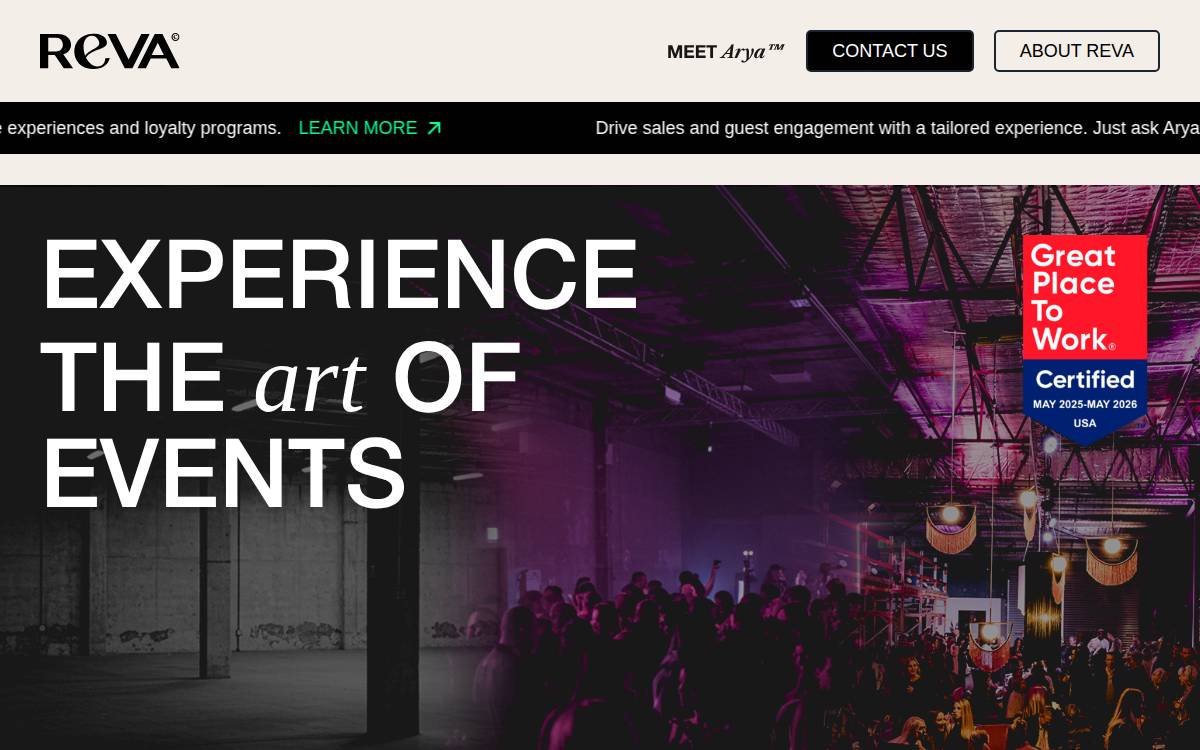 Revacommerce website preview
