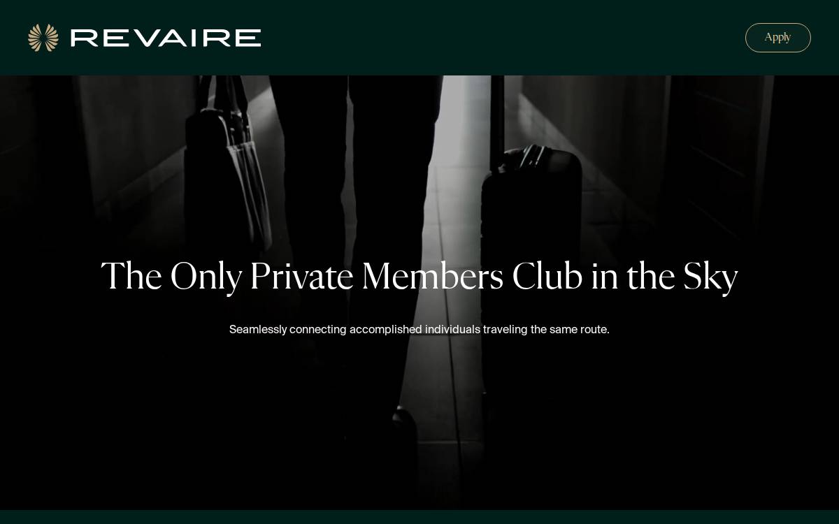 Revaire website preview