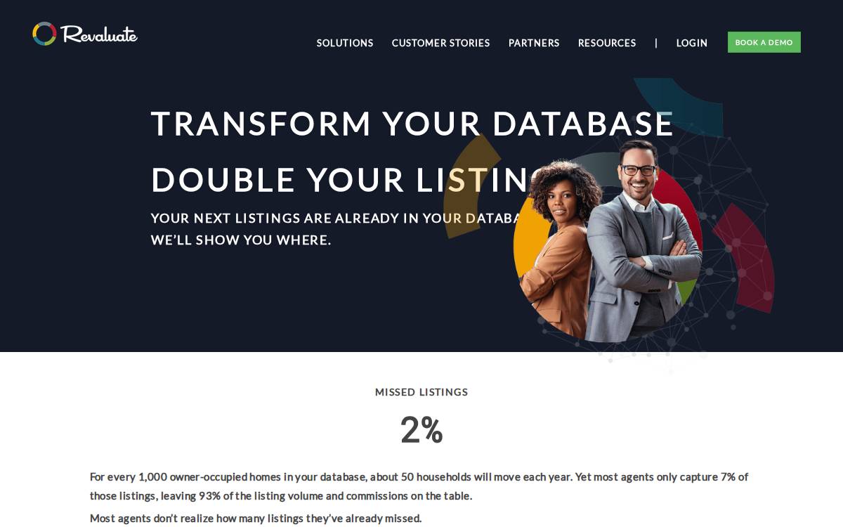 Revaluate website preview