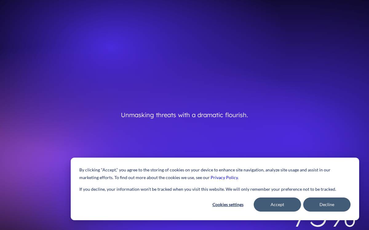 Revealsecurity website preview