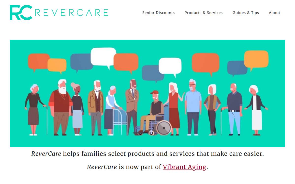 ReverCare website preview