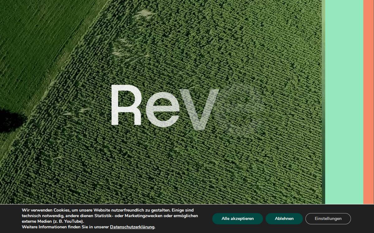 Reverion website preview