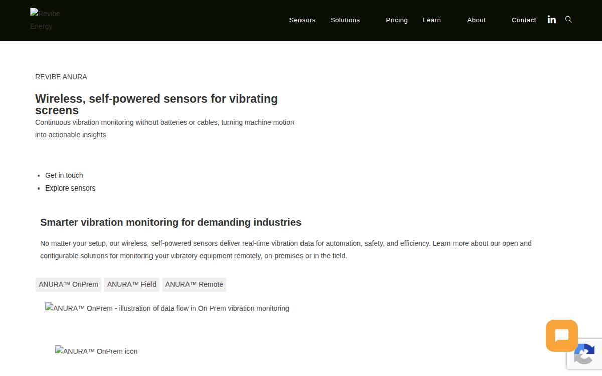 ReVibe Energy website preview