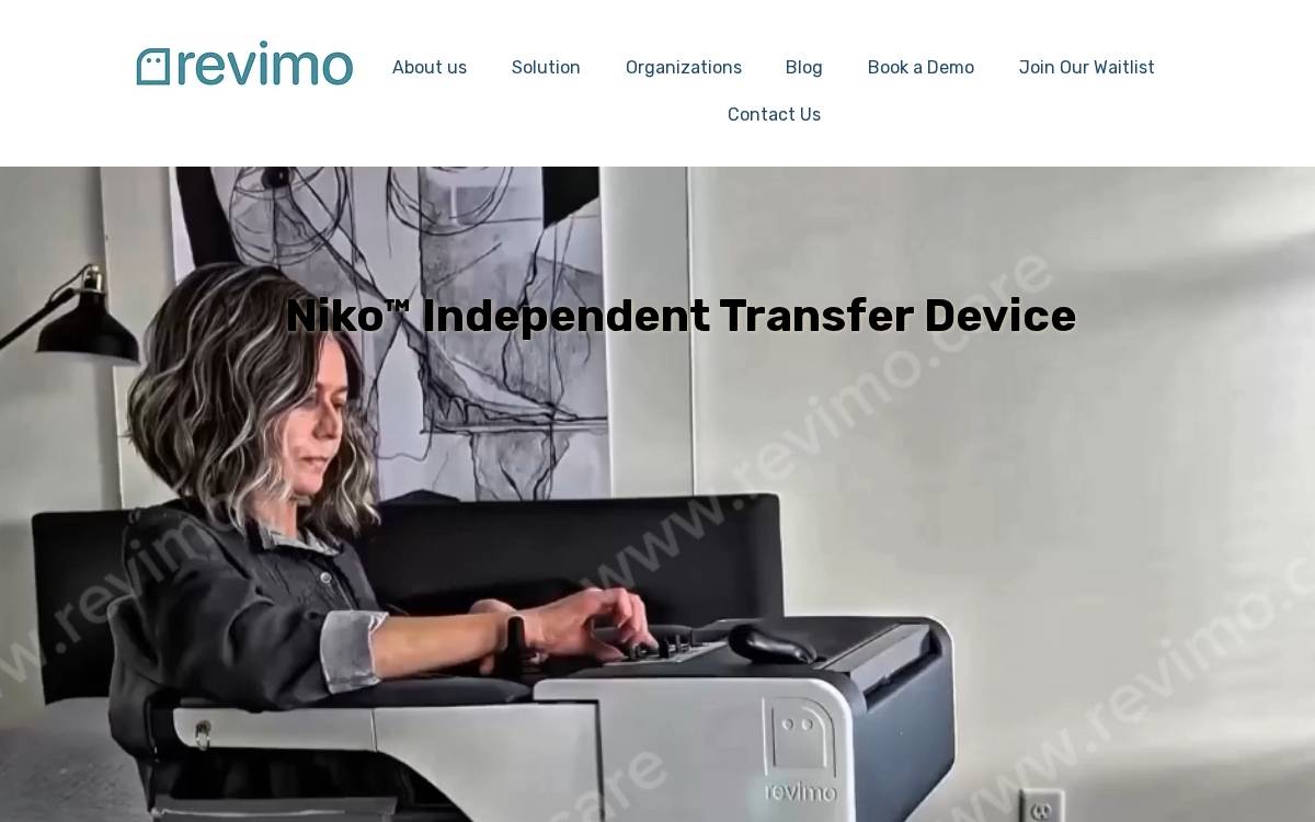 Revimo website preview