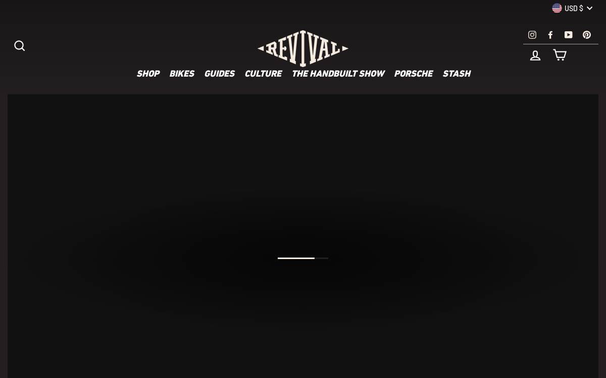 Revival Cycles website preview