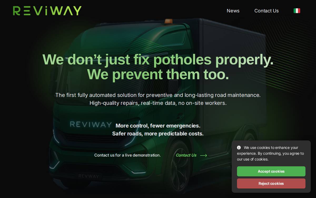 Reviway website preview