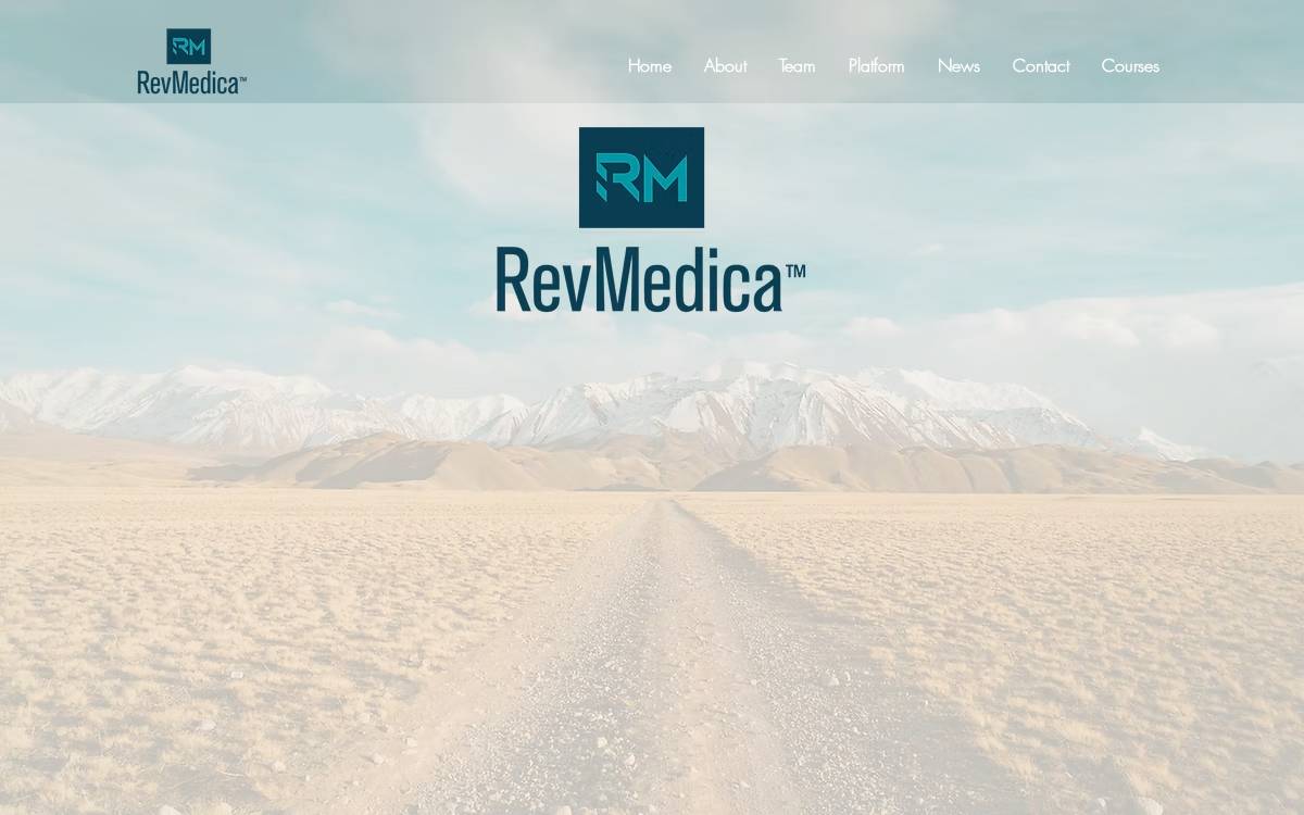 RevMedica website preview