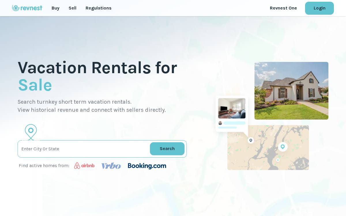 Revnest website preview