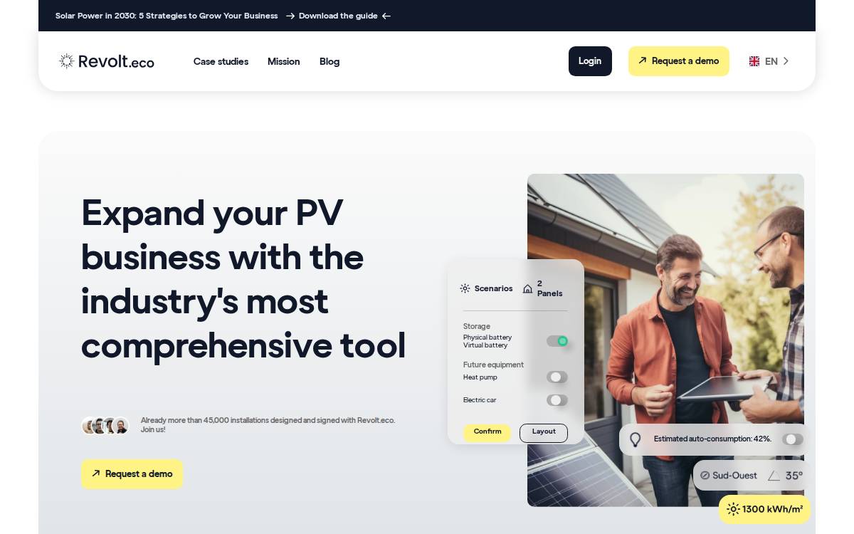 Revolt website preview