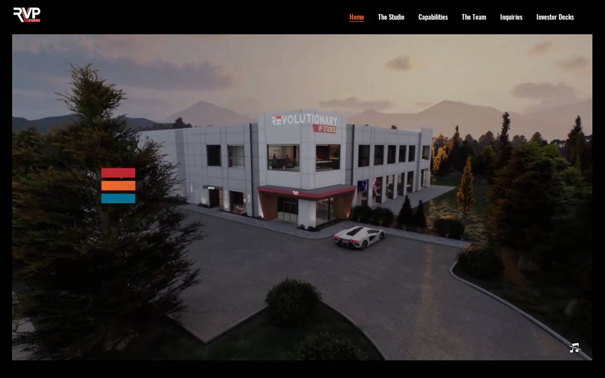 Revolutionary VP website preview