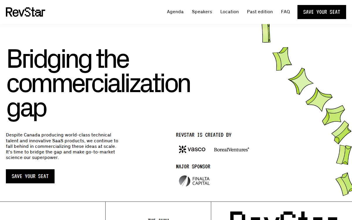 Revstarsummit website preview