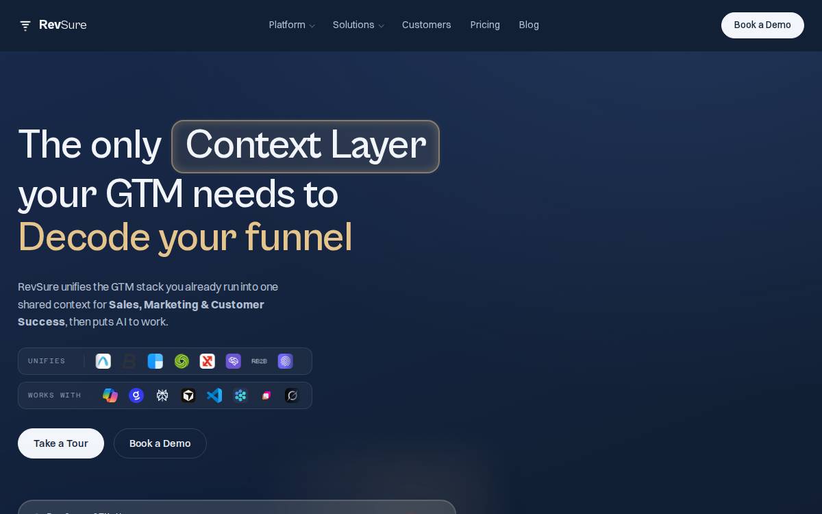 Revsure website preview